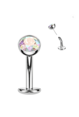 BELLY RING - TITANIUM - THREADLESS FLOATING