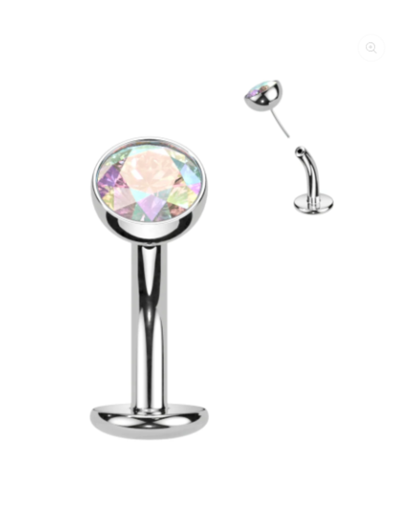 BELLY RING - TITANIUM - THREADLESS FLOATING