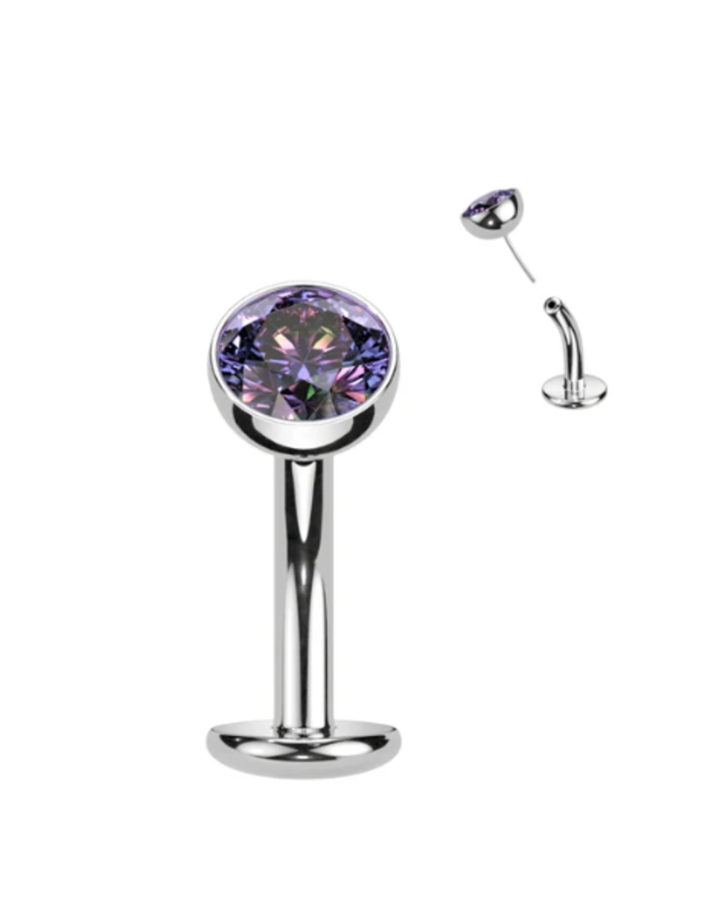 BELLY RING - TITANIUM - THREADLESS FLOATING