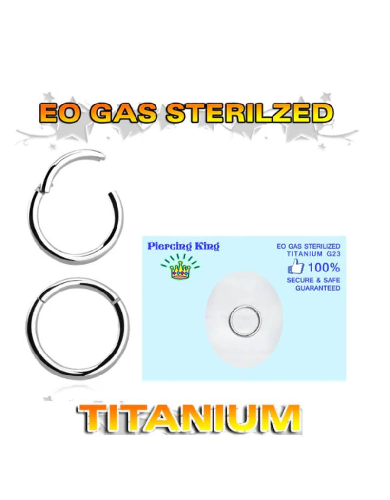 TITANIUM - HINGED SEGMENT - 20 GUAGE X 10 MM