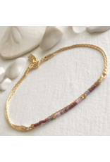 THOMSON - HAND BEADED LAYERED ANKLET