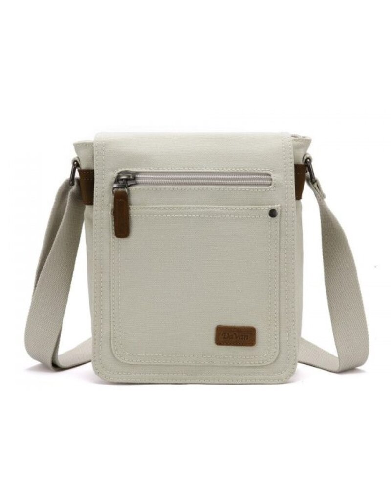 CANVAS SMALL SHOULDER BAG (7 POCKETS)