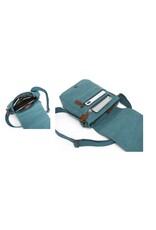 CANVAS SMALL SHOULDER BAG (7 POCKETS)