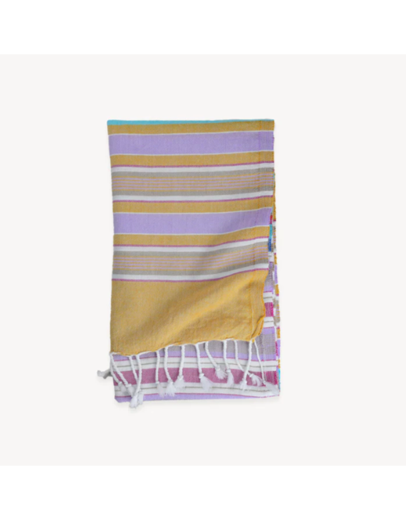 POKOLOKO PATIO STRIPE TURKISH BODY TOWEL