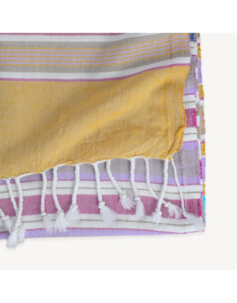 POKOLOKO PATIO STRIPE TURKISH BODY TOWEL