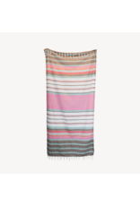 POKOLOKO PATIO STRIPE TURKISH BODY TOWEL