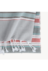 POKOLOKO PATIO STRIPE TURKISH BODY TOWEL