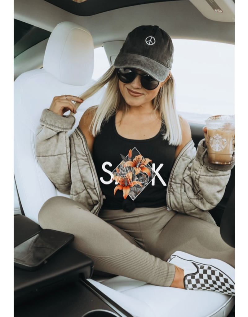 DIYXE SASK DIAMOND WOMENS TANK