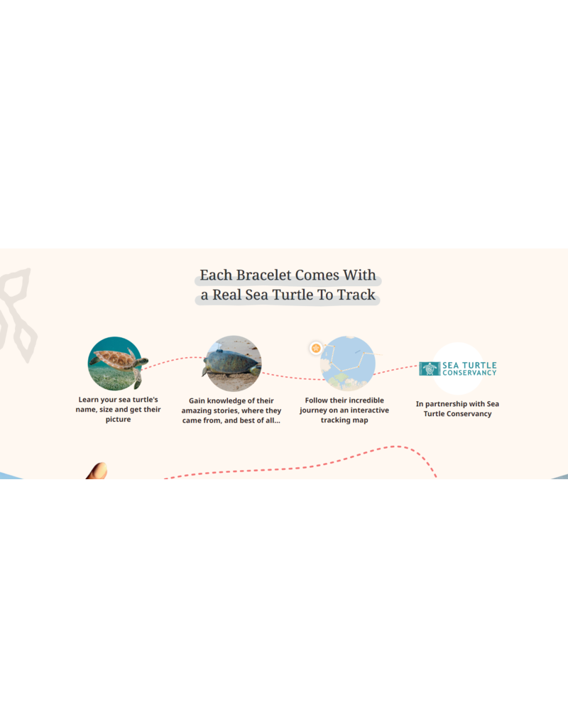 THE JOURNEY BRACELET - SEA TURTLE
