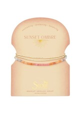 SCOUT OMBRE STONE WRAP BRACELET