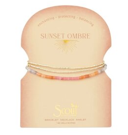 SCOUT OMBRE STONE WRAP BRACELET