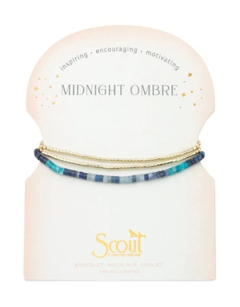 SCOUT OMBRE STONE WRAP BRACELET