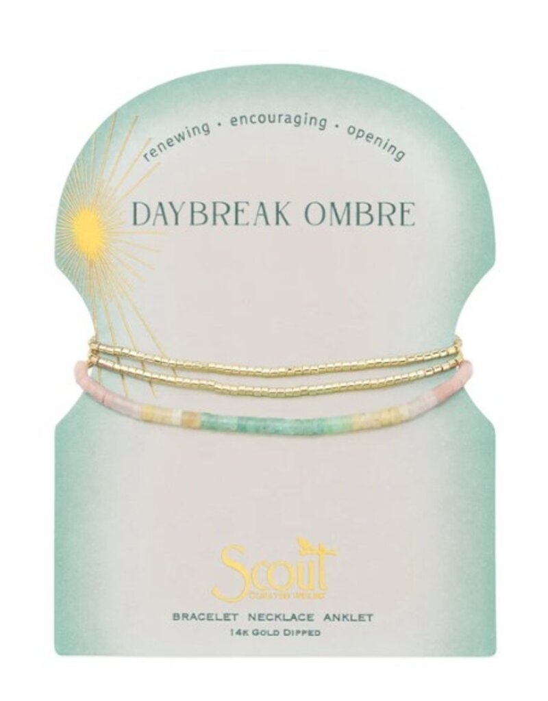 SCOUT OMBRE STONE WRAP BRACELET