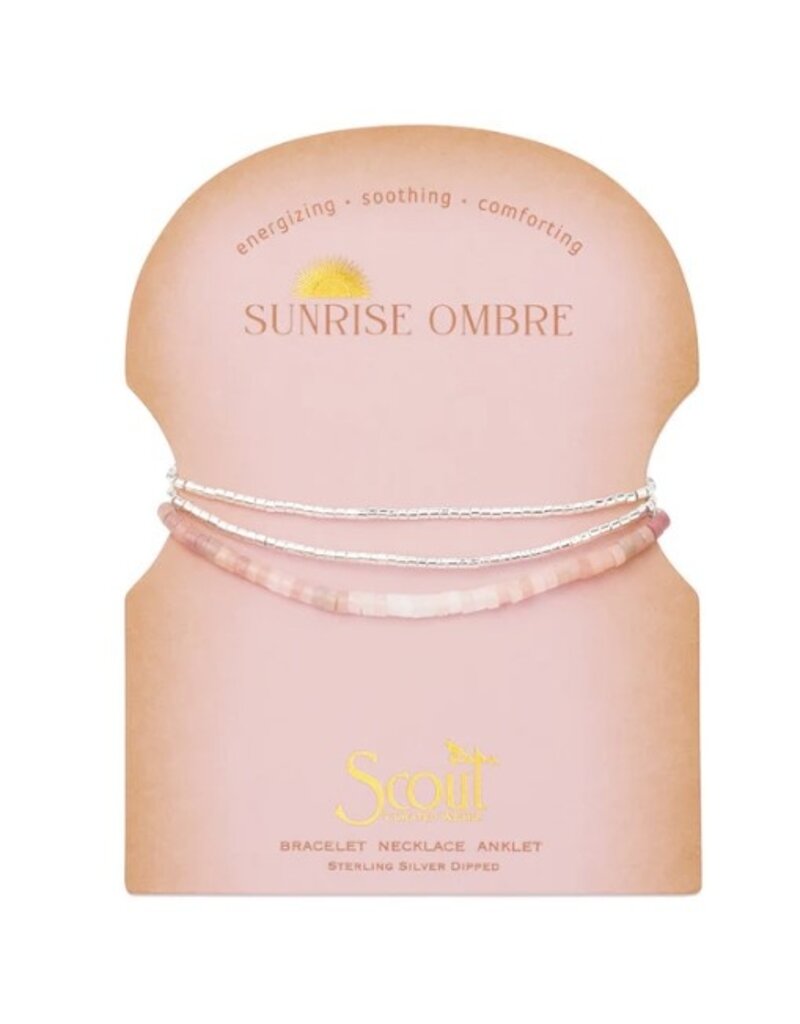 SCOUT OMBRE STONE WRAP BRACELET