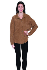 TAUPE CORDUROY SHACKET