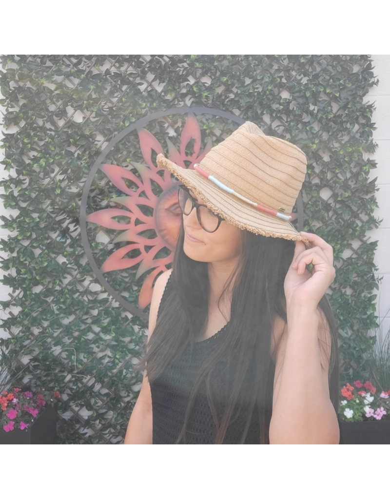 LADIES HAZEL SAFARI HAT - NATURAL