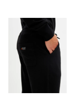 MENS FRENCH TERRY BLACK  JOGGER