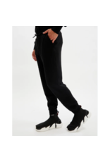 MENS FRENCH TERRY BLACK  JOGGER