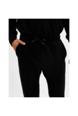 MENS FRENCH TERRY BLACK  JOGGER