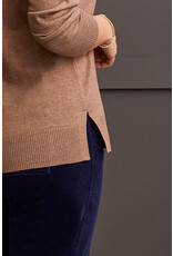 TRIBAL L/S V NK SWEATER W/ CABLES