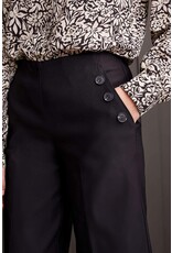 TRIBAL PULL ON PALAZZO W/ BUTTON DETAIL