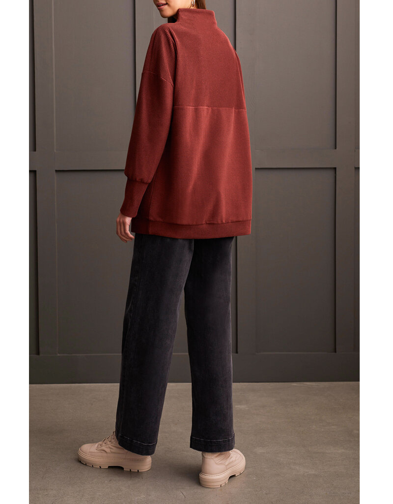 TRIBAL FUNNEL NECK TUNIC