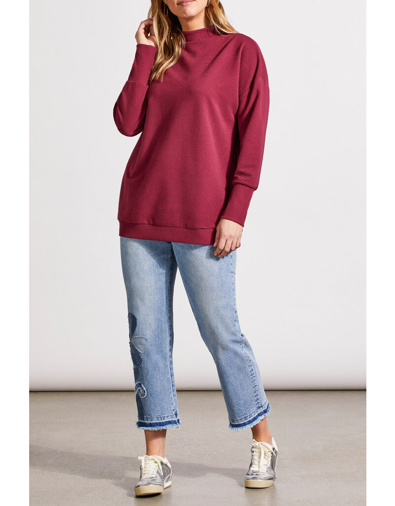 TRIBAL FUNNEL NECK TUNIC