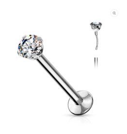 NOSE STUD - NOSE SCREW - TITANIUM