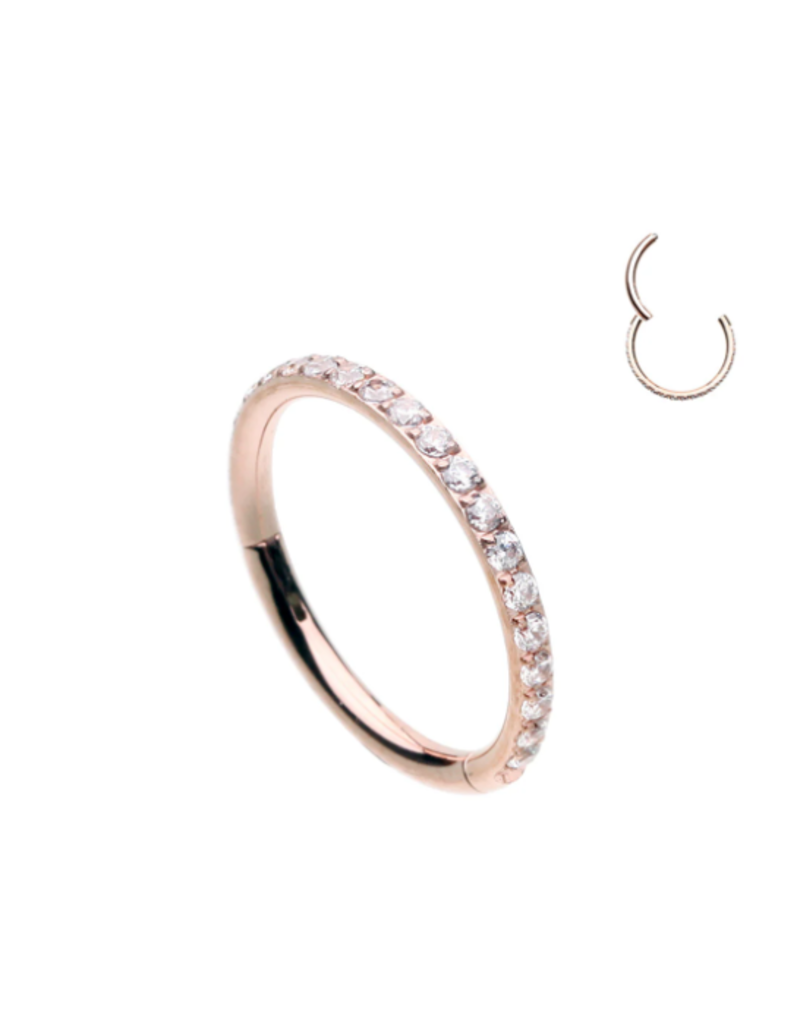 SEGMENT RING - SIDE FACING GEMS - 20 GAUGE