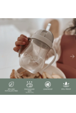 NOUKA NON SPILL STRAW WEIGHTED CUP