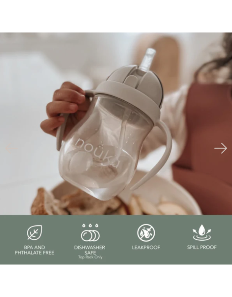 NOUKA NON SPILL STRAW WEIGHTED CUP