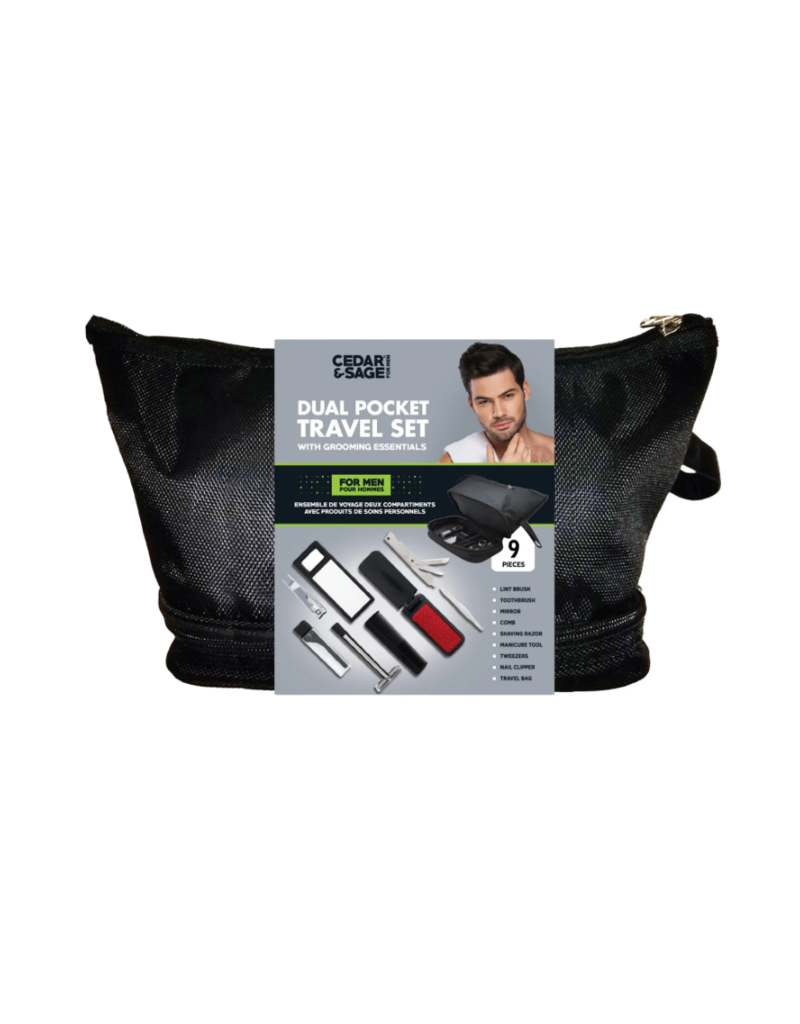 GROOMING ESSENTIALS KIT - 12 PC