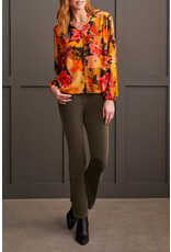 TRIBAL L/S BUTTON FRONT BLOUSE