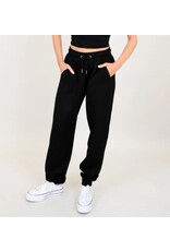 RD STYLE JOSELLE BLACK DRAWSTRING JOGGER