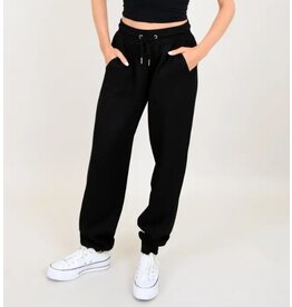 RD STYLE JOSELLE BLACK DRAWSTRING JOGGER