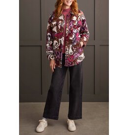 TRIBAL QUILTED PRINTED SHACKET COTTON