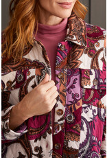 TRIBAL QUILTED PRINTED SHACKET