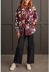 TRIBAL QUILTED PRINTED SHACKET