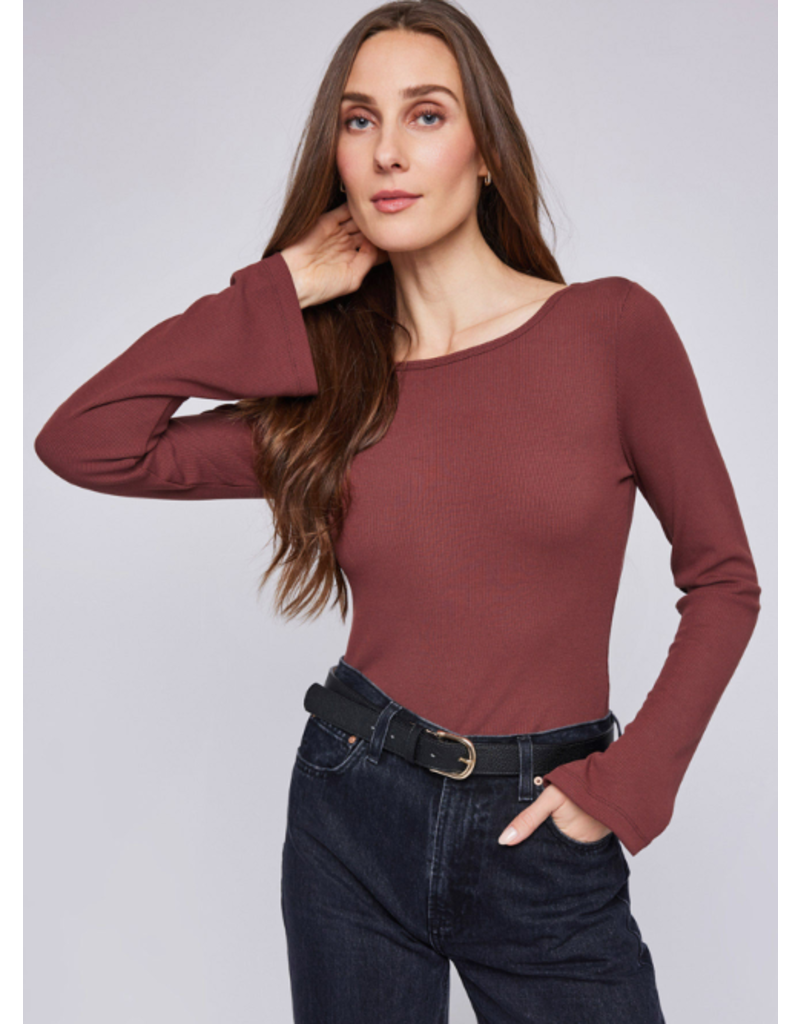 GENTLE FAWN DELILAH CINNAMON L/S TOP