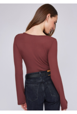 GENTLE FAWN DELILAH CINNAMON L/S TOP