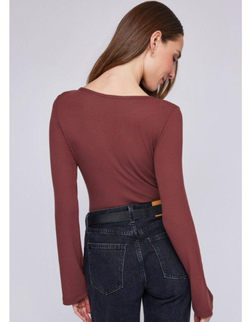 GENTLE FAWN DELILAH CINNAMON L/S TOP