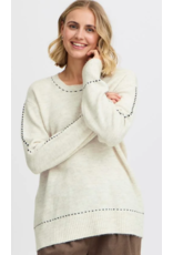 ELISE STITCH SEAM SWEATER
