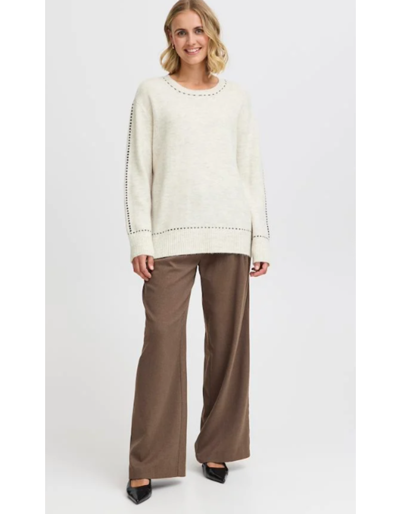 ELISE STITCH SEAM SWEATER