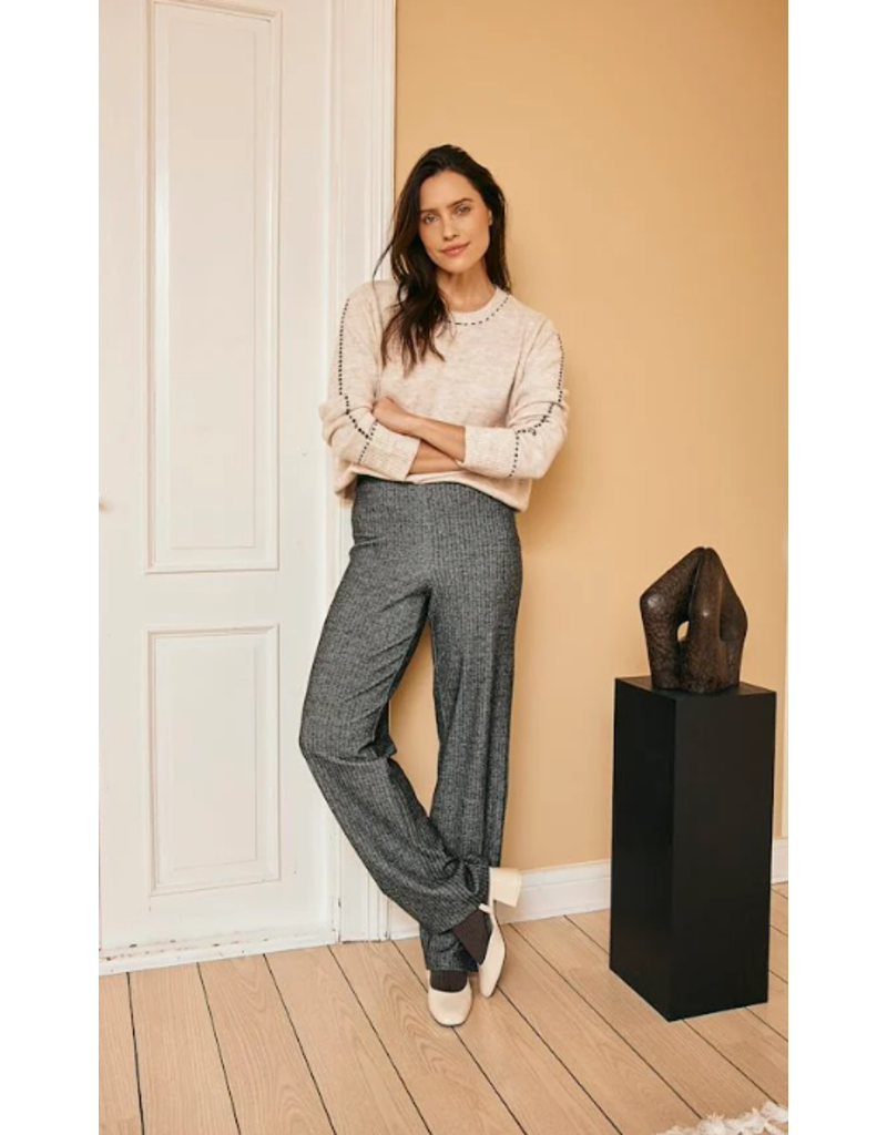 ELISE STITCH SEAM SWEATER