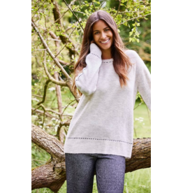 ELISE STITCH SEAM SWEATER