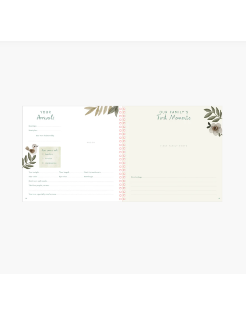 BABY BOOK 5 YEAR/KEEPSAKE BOX