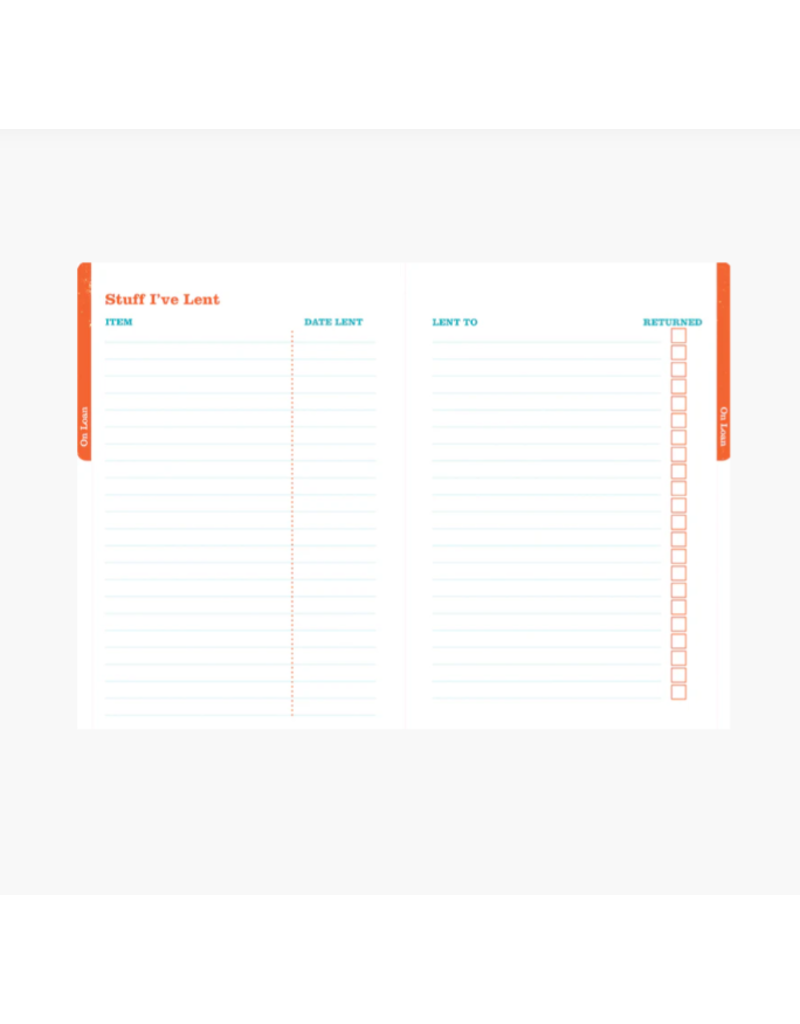 CAN'T REMEMBER SH**T BOOK