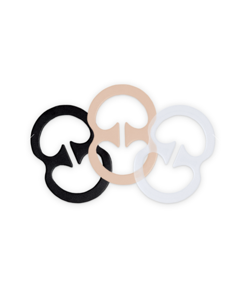 THE FOREVER GROUP RACER BACK BRA CLIPS - 3PC