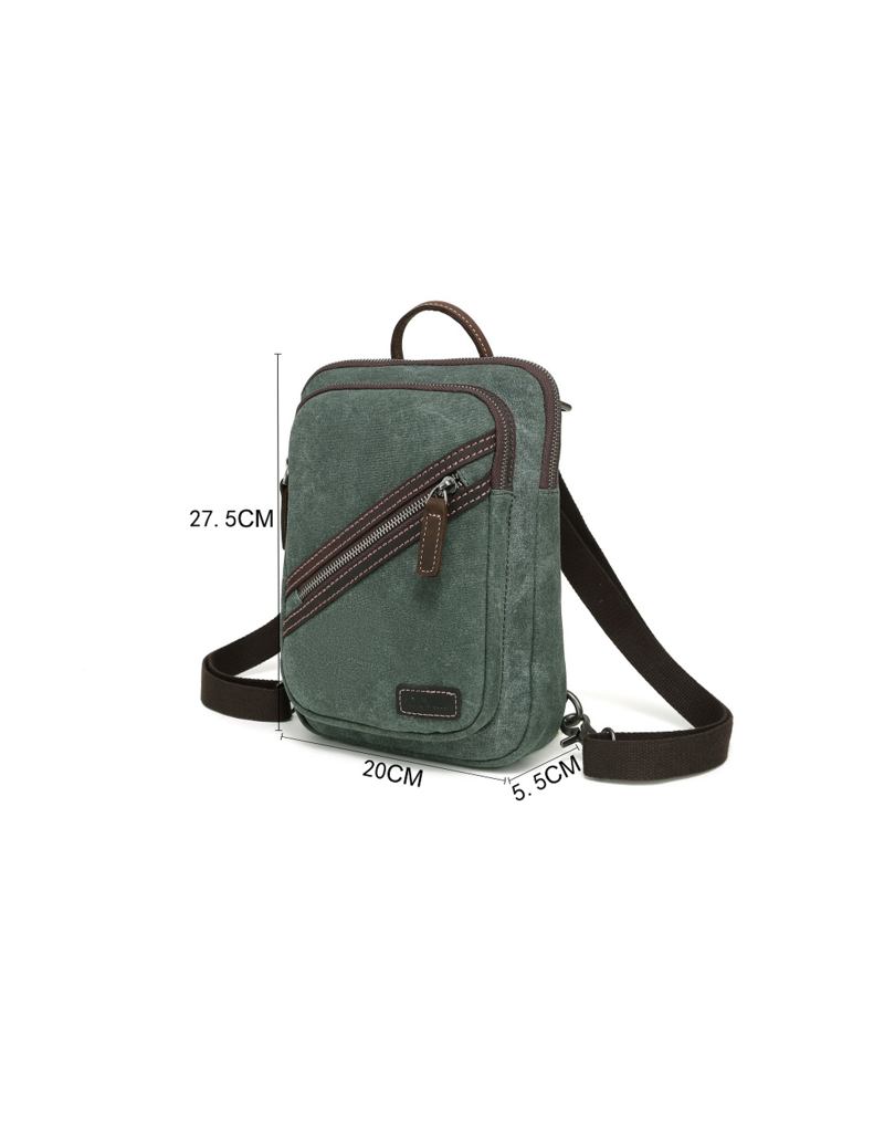 CANVAS WAXED MF BAG