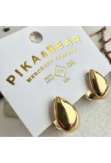PIKA & BEAR LACHRY DOUBLE TEARDROP HUGGER EARRING
